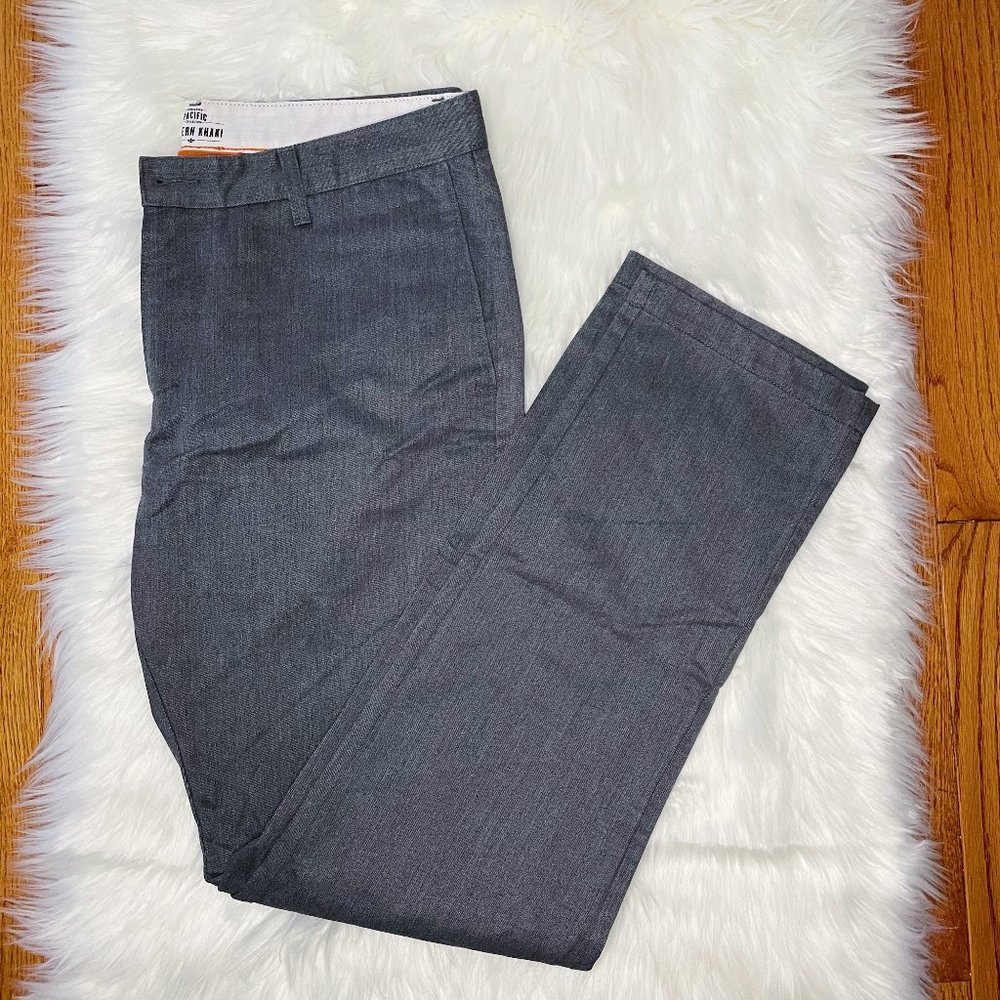 Dockers Gray Pacific Collection Modern Khaki Slim